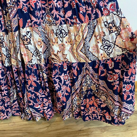 Abel the Label tiered maxi dress small - Picture 4 of 7